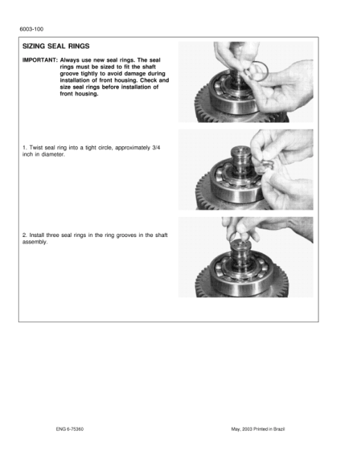 Case 845, 865, 885 Grader Service Manual - Image 5