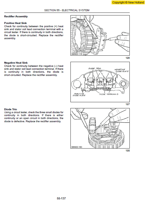 New Holland LS140 and LS150 SkidSteer Service Manual - Image 5