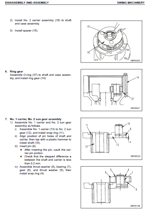 Komatsu PC128US-2, PC138US-2 and PCN138USLC-2E0 Excavator Manual - Image 5