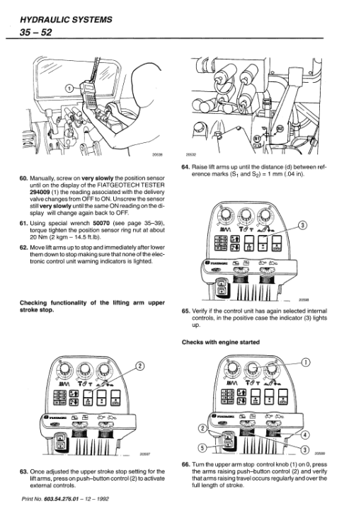 Fiat F100, F110, F120, F130 Tractor Workshop Service Manual - Image 5