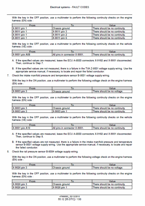 New Holland Workmaster 50, 60, 70 Tractor Service Manual - Image 5