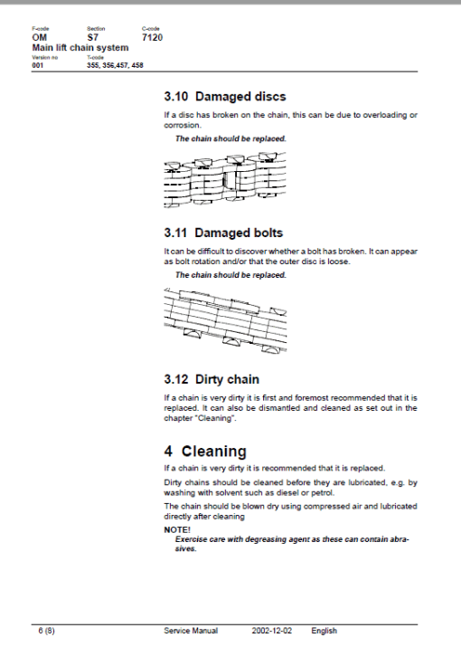 BT OM, OMW, OMC, OMCW Pallet Truck Service Manual - Image 5