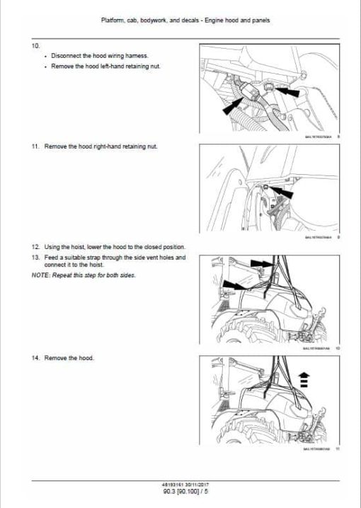 Case Optum 270 CVT, 300 CVT Tractor Service Manual - Image 5