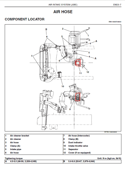 Hino Truck 2011, 2012 and 2013 Service Manual - Image 4