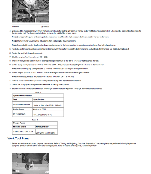 Caterpillar CAT 279D3 Skid Steer Loader Service Repair Manual (EP700001 and up) - Image 5