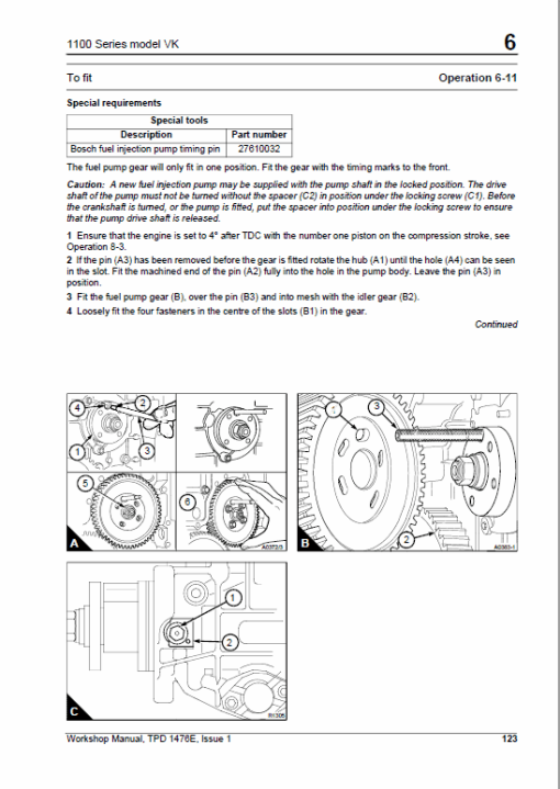 Perkins 1100 Series Diesel Engine Manual - Image 5