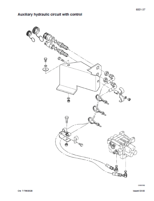 Case 580LE, 580SLE, 580LSP, 590SLE, 590LSP Loader Backhoe Service Manual - Image 5