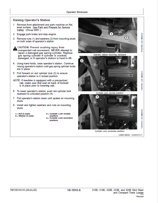 John Deere 318E, 320E, 324E SkidSteer Loader Manual (EH Controls - SN after G253889) - Image 5