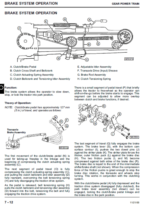 John Deere S1642, S1742, S2046, S2546 Scotts Tractor Technical Manual (TM1776) - Image 5