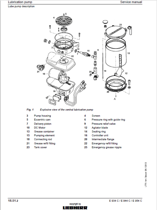 Liebherr ER934C, ER944C, ER954C, EP934C, ER944C, ER954C Excavator Service Manual - Image 5