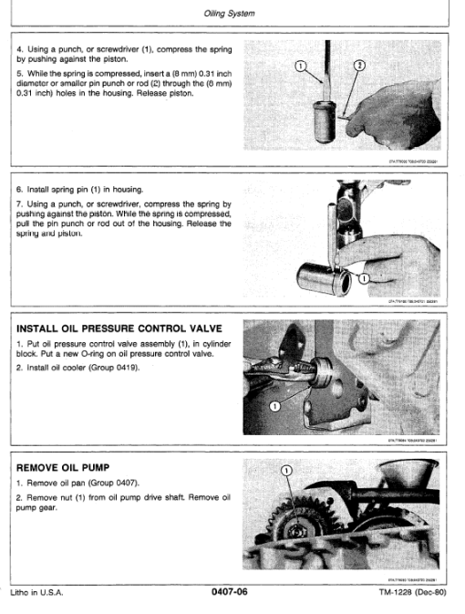 John Deere 544C Loader Repair Technical Manual (TM1228) - Image 6