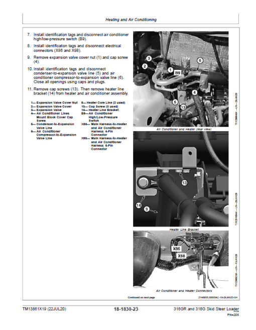 John Deere 316GR, 318G SkidSteer Loader  Technical Manual (EH Controls & S.N G298752 -) - Image 5