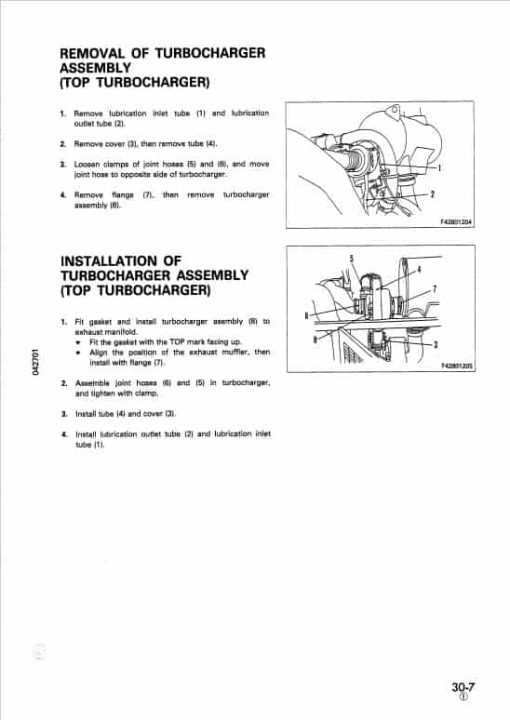 Komatsu WA700-1 Wheel Loader Service Manual - Image 5