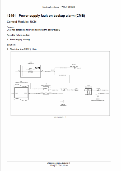 New Holland W50C, W60C, W70C, W80C Tier 4A (Interim) Loader Service Manual - Image 5