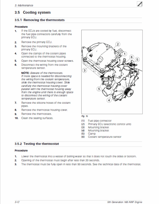 AGCO 5th Generation 168 AWF Engine Manual - Image 5