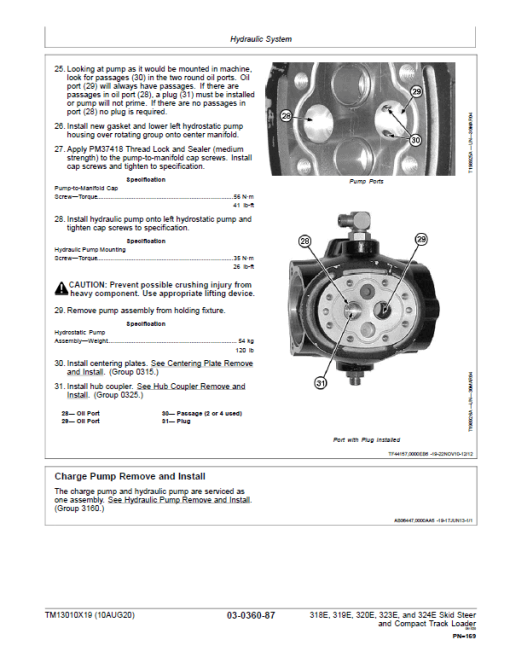 John Deere 318E, 320E, 324E SkidSteer Loader Manual (Manual Controls - SN after J249291) - Image 3