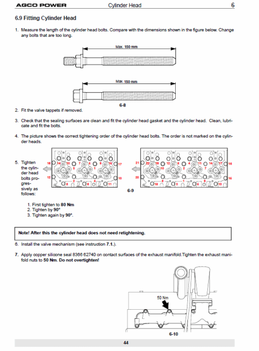 AGCO 4th Generation Medium Duty Engines Manual - Image 5