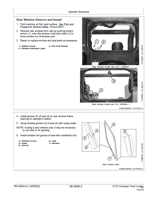 John Deere 317G Compact Track Loader Technical Manual (S.N after J288093 - ) - Image 5