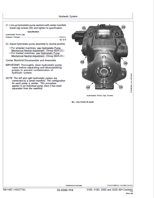 John Deere 319D, 323D SkidSteer Loader Technical Manual (EH Controls) - Image 5