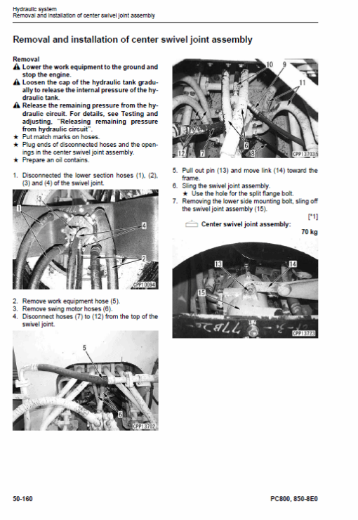 Komatsu PC800-8E0, PC800LC-8E0, PC850-8E0, PC850LC-8E0 Manual - Image 5