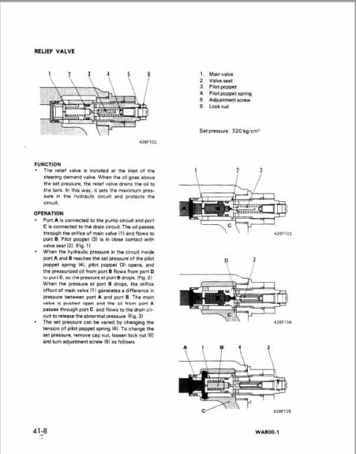 Komatsu WA800-1, WA800-2 Wheel Loader Service Manual - Image 5