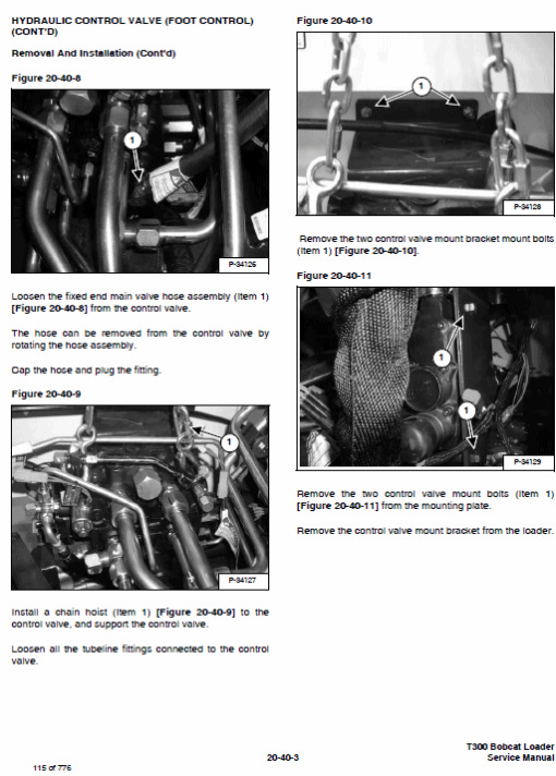 Bobcat T300 Turbo, T300 Turbo High Flow Service Manual - Image 2