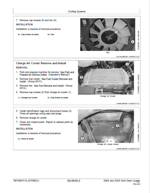 John Deere 330G, 332G SkidSteer Loader Technical Manual (S.N from E314413 - ) - Image 5