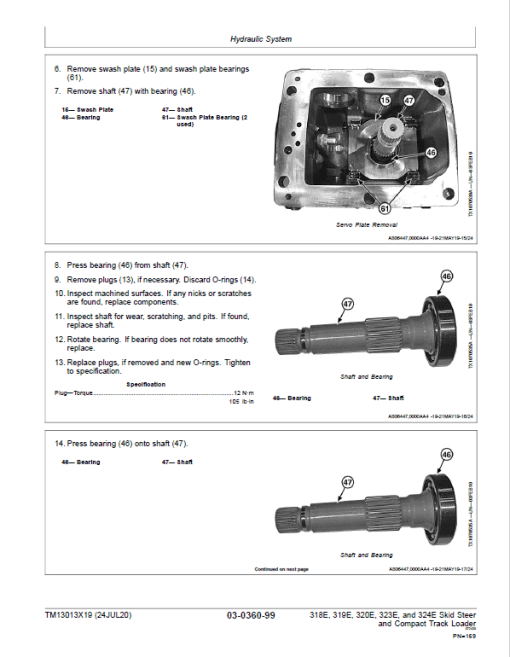 John Deere 319E, 323E SkidSteer Loader Technical Manual (EH Controls - SN after G254917) - Image 5