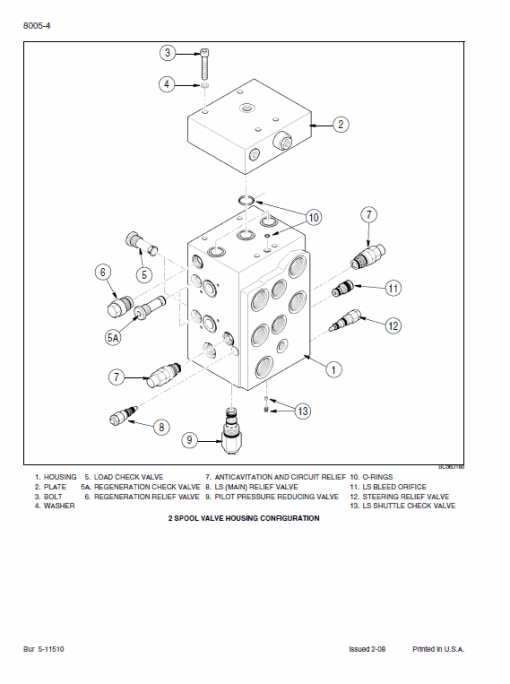 New Holland W110B Tier 3 Wheel Loader Service Manual - Image 5