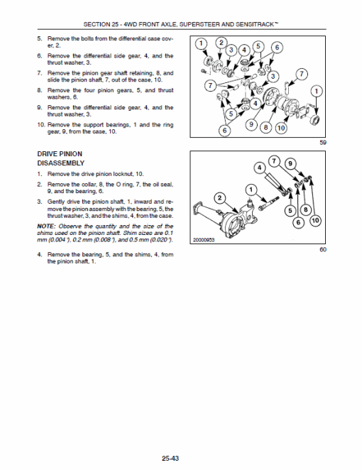 New Holland TC31, TC35, TC40, TC45 Tractor Service Manual - Image 5