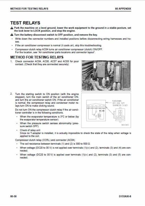 Komatsu D155AXi-8 Dozer Service Manual - Image 5