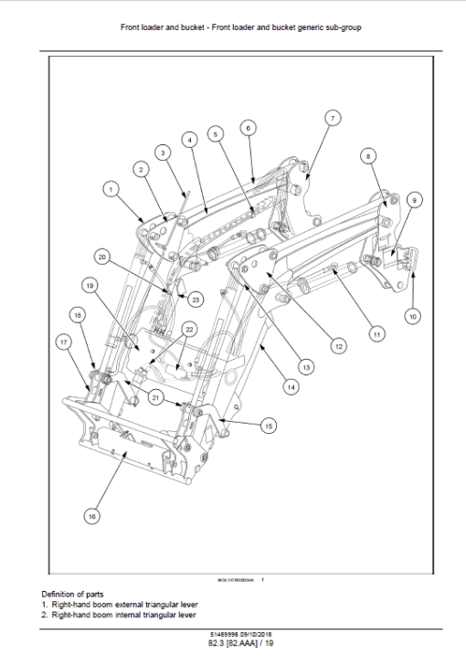 New Holland Workmaster 55, 65, 75 Tractor Service Manual - Image 5