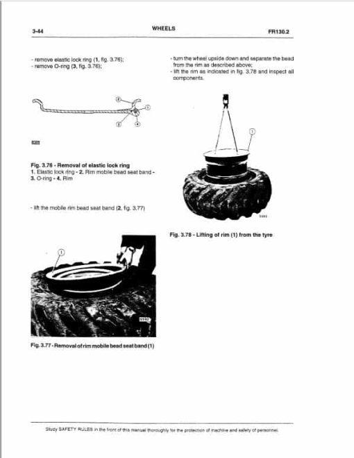 Fiatallis FR130.2 Wheel Loader Repair Service Manual - Image 5