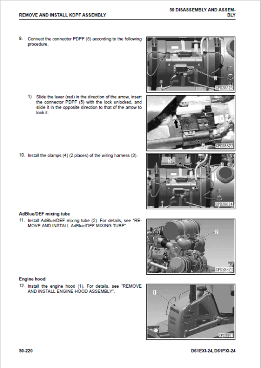 Komatsu D61EXi-24, D61PXi-24 Dozer Service Manual - Image 5