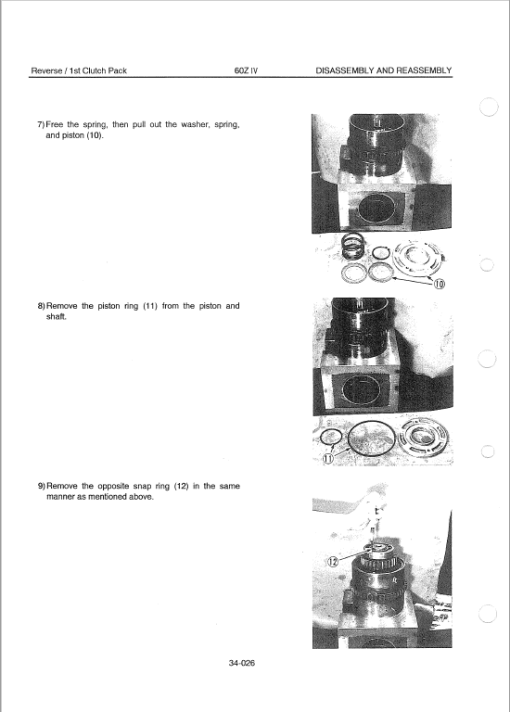 Kawasaki 60ZIV Wheel Loader Repair Service Manual - Image 4