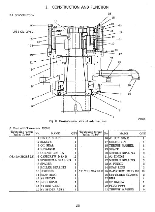 Kobelco SK100-V, SK100L-V, SK120-V, SK120LC-V Excavator Service Manual - Image 5