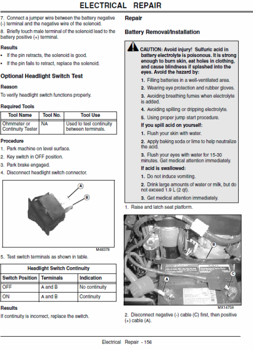 John Deere 717, 727 ZTrak Repair Technical Manual - Image 5