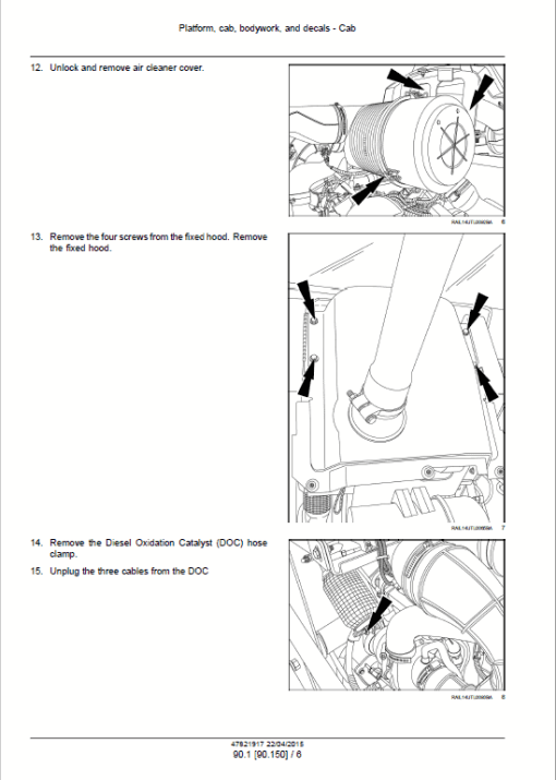 Case 570N EP Wheel Loader Service Manual - Image 5