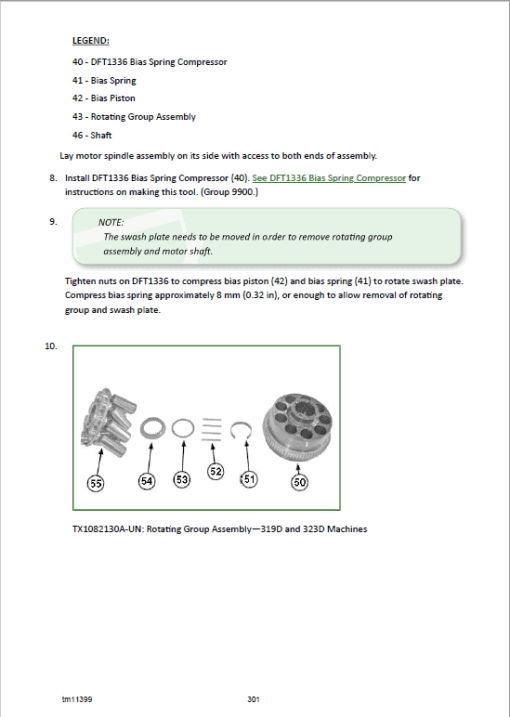 John Deere 319D, 323D SkidSteer Loader Technical Manual (Manual Controls) - Image 5