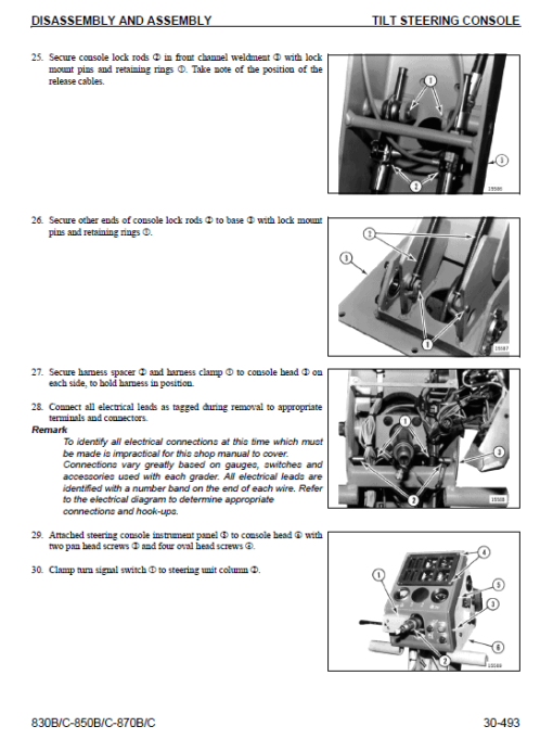 Komatsu 830B, 850B, 870B Motor Grader Service Manual - Image 5