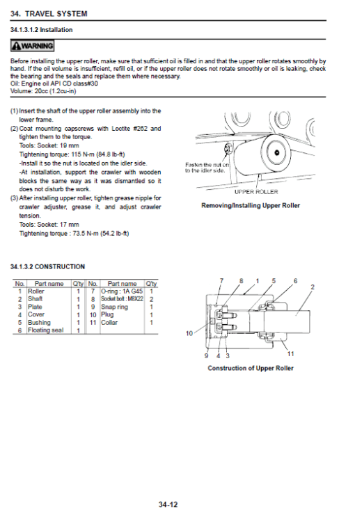 New Holland E55B Tier 4 Crawler Excavator Service Manual - Image 5