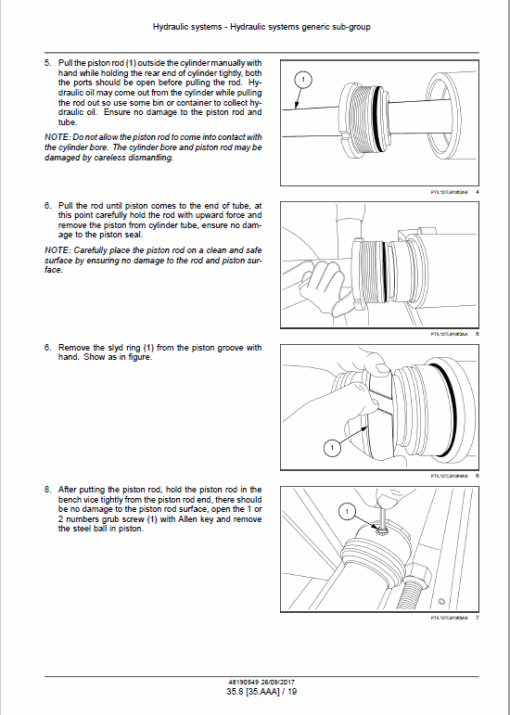 Case 851 EX Backhoe Loader Service Manual - Image 5