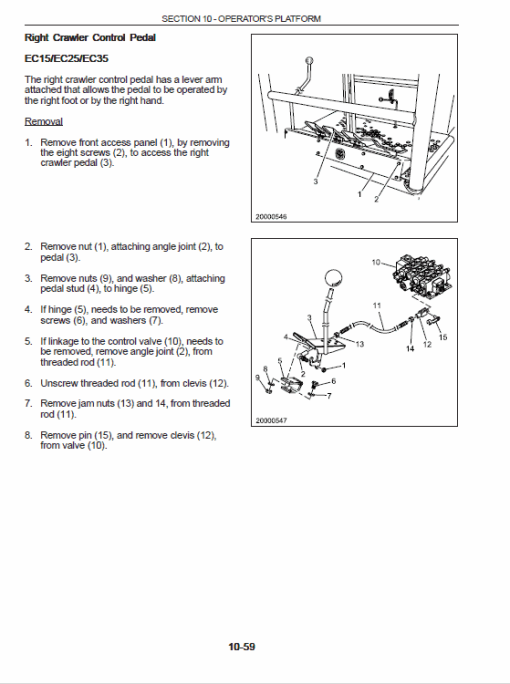 New Holland EC15, EC25, EC35, EC45 Mini Excavator Service Manual - Image 2