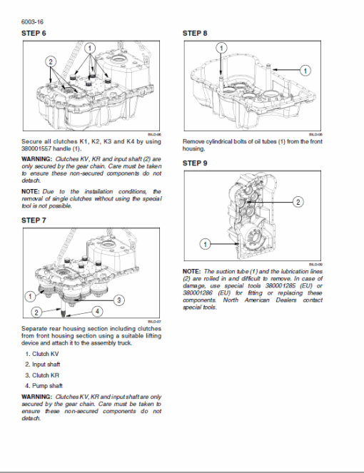 New Holland W190C Tier 2 Wheel Loader Service Manual - Image 5