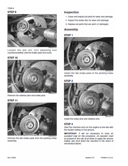 Case 921E Wheel Loader Service Manual - Image 5