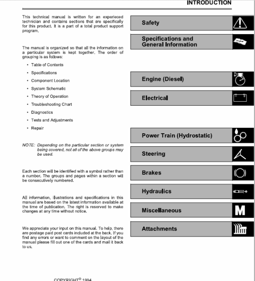 John Deere 2243 Mower Repair Technical Manual (TM1473) - Image 7