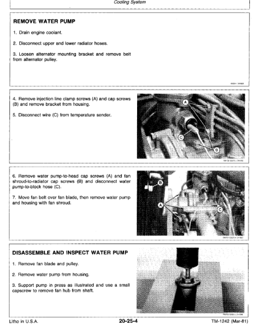 John Deere 650 and 750 Tractors Repair Technical Manual (TM1242) - Image 6