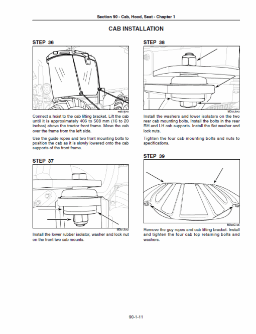 New Holland T9010, T9020, T9030, T9040, T9050, T9060 Tractor Service Manual - Image 6