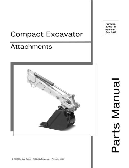 Gehl Z27, Z35, Mustang 270Z, 350Z Compact Excavator Repair Service Manual - Image 3