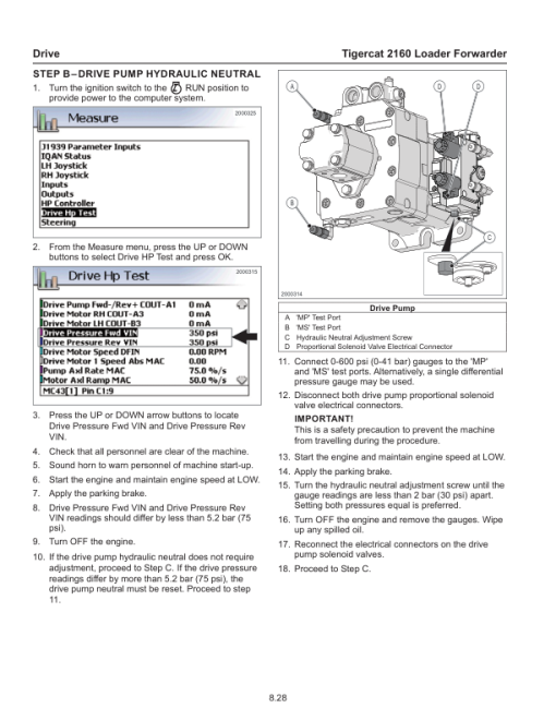 Tigercat 2160 Loader Forwarder Repair Service Manual (21600101 - 21600500) - Image 4